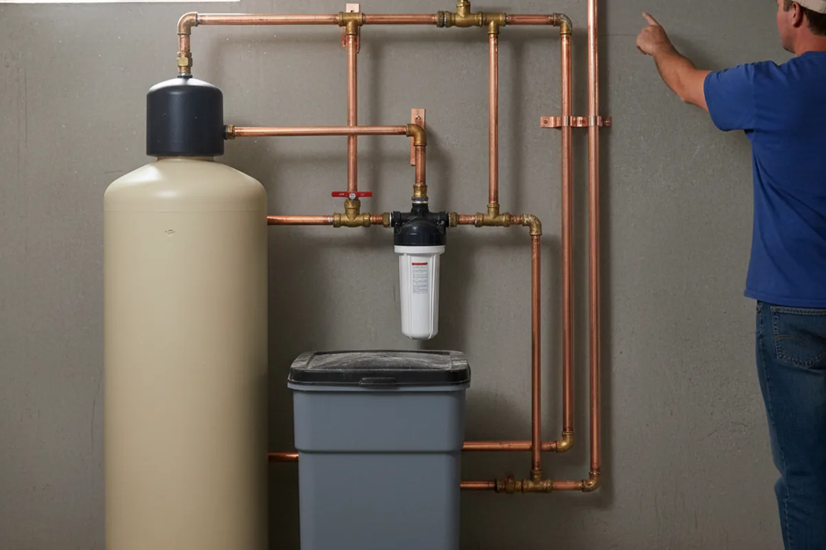 Whole-house water treatment system installed in Mill Spring